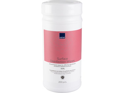 Overfladedesinfektion servietter ABENA – 70 % ethanol (20×20 cm)