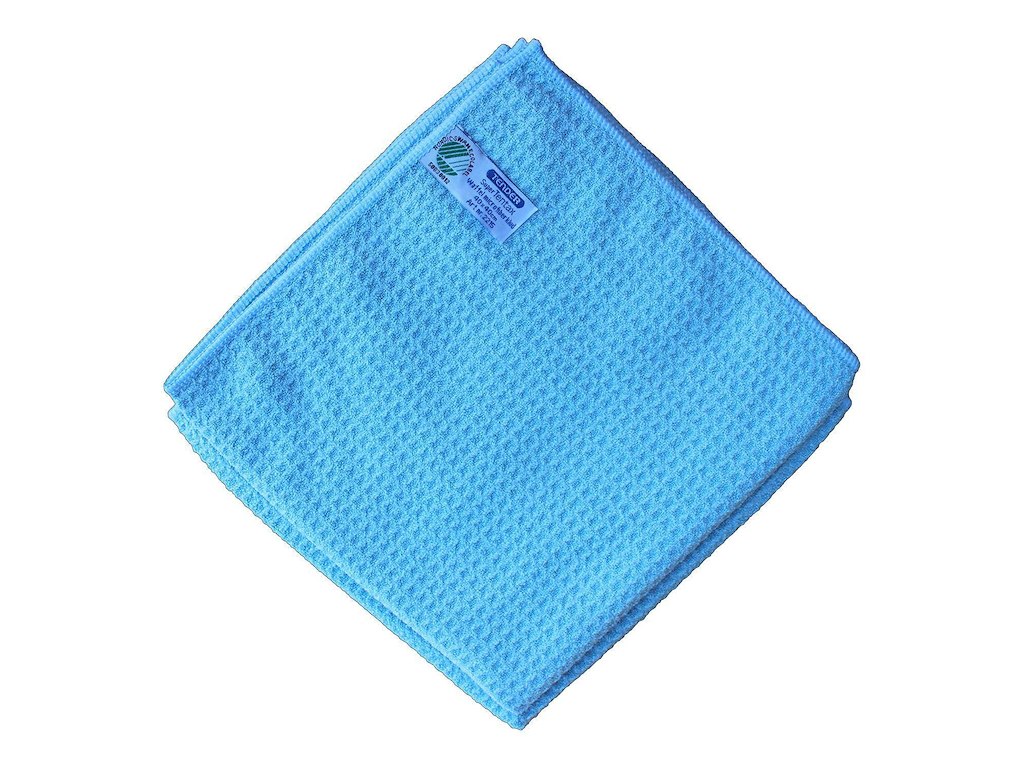 Universalklud Super Tentax 40x40cm Svanemærket blå vaffelvævet