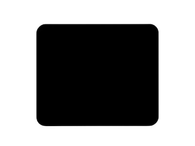 Standard Musemåtte Sort