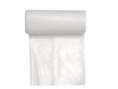 Spandepose 15 ltr 370x500 mm 15 my med Fals Kompakt LDPE Hvid