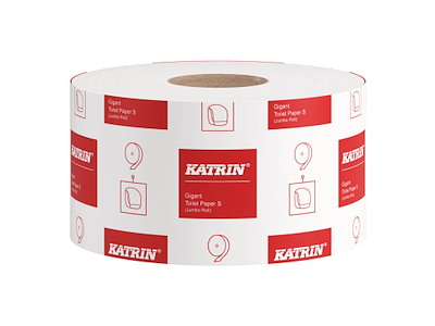 Toiletpapir Jumbo Katrin 1-lag 265 m Natur