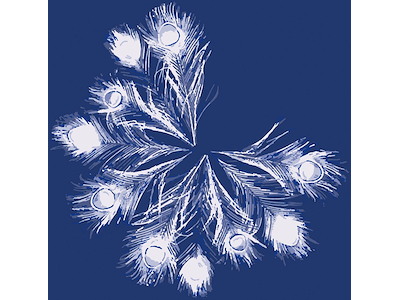 Serviet DuniSoft airlaid 40x40cm Velvet Lake