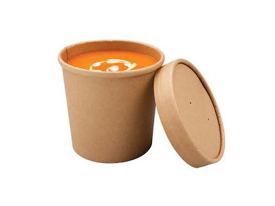 Låg Ø90 mm Brun til 109756/109757 OMPAK 10 ps x 50 stk/krt