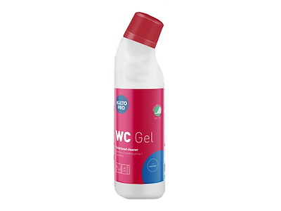 Toiletrens Flydende Kiilto WC Gel 750ml Svanemærket m Farve/Parfume Stærkt Surt