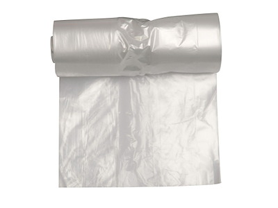 Spandepose 45ltr B600xL700mm 15my LDPE med Fals Kompakt Klar