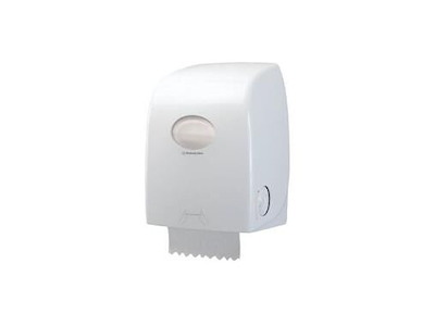 Dispenser håndklæderulle Kimberly Clark Aquarius plast Hvid
