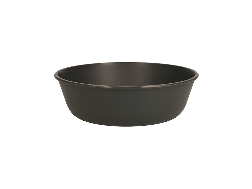 Plastskål Verive Takeaway Flergangs Ø22xH6.5cm 1750ml 59oz Mørke Grå