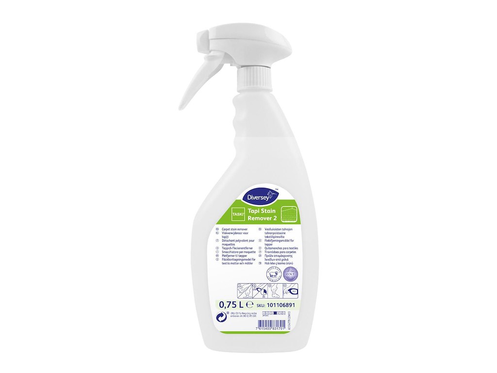 Tæpperens Flydende Taski Tapi Stain Remover 2 750ml med Parfume til kaffe/te