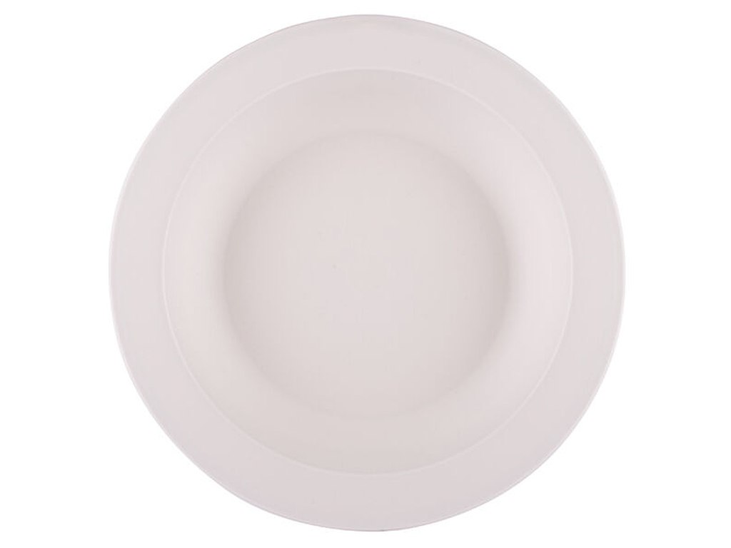 Tallerken Dyb Verive Flergangs Ø22,8xH3cm PP Beige