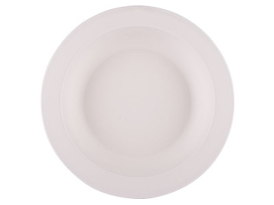 Tallerken Dyb Verive Flergangs Ø22,8xH3cm PP Beige