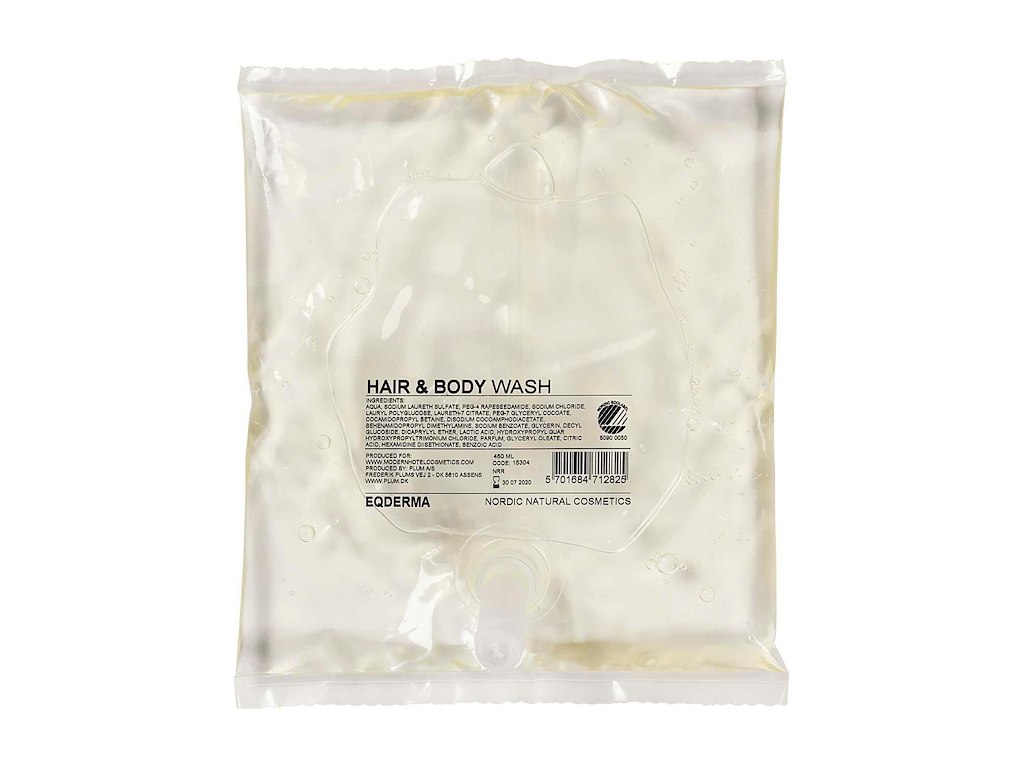 Sæbe hair and body Soap-In-A-Box Svanemærket u farve/parfume t dispenser 450 ml