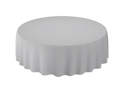 Dug Borddug rund Evolin Ø240cm Granit grå