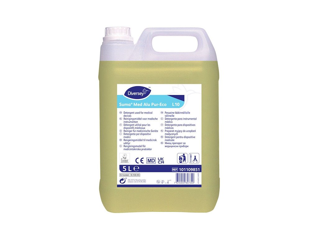 Instrumentvask Alkalisk Suma Med Alu Pur-Eco L10 5ltr Ecolabel