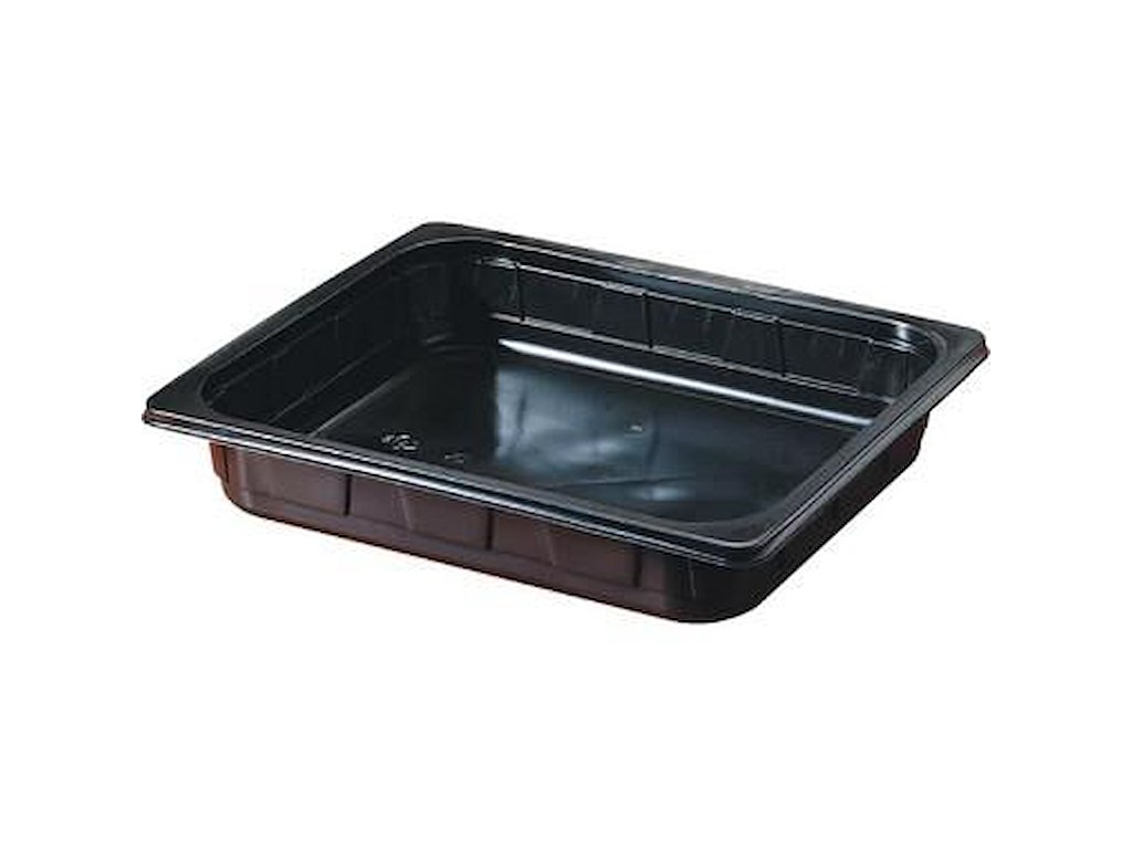 Bakke 1/2 GN 4000 ml 325x265x60 mm PP Sort
