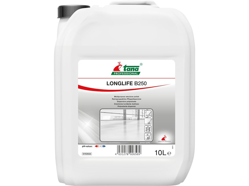 Vaskepleje Vaskepolish TANA LongLife B250 uden Voks 10 ltr