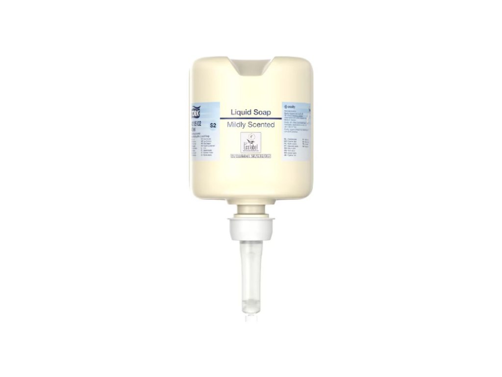 Håndsæbe Flydende Tork Mild Duft 475ml Ecolabel med Parfume Gul til Mini S2 disp