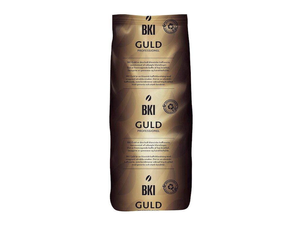 Kaffe BKI Santos mørk 500 gr