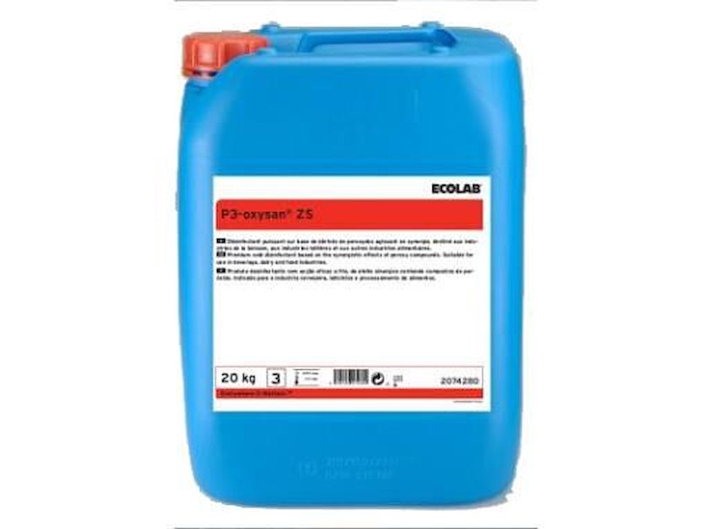 Desinfektion Oxysan ZS 20kg Klar Fødevaregodkendt CIP til overflader