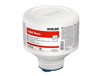 Maskinopvask Anlæg Fast Solid Hero 4.5kg med Klor Hårdt til belægninger