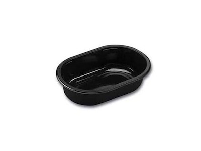 Bakke 1-rum 540 ml 176x116x40 mm CPET sort