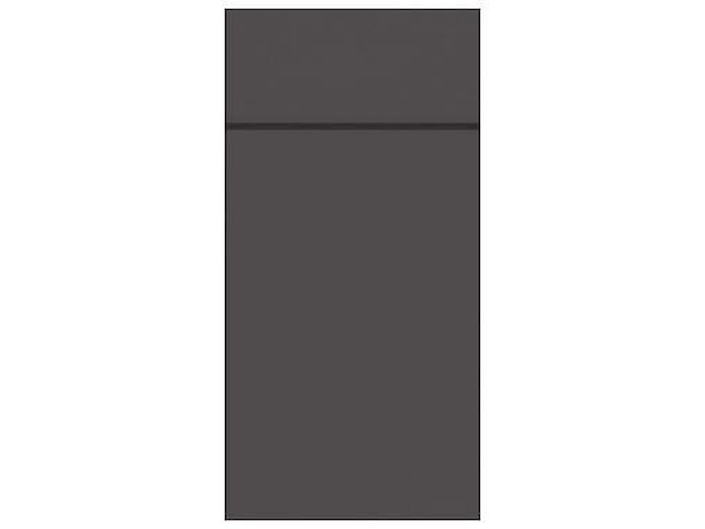 Serviet Duniletto airlaid 40x48cm til bestik Granitgrå