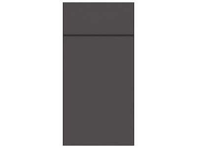 Serviet Duniletto airlaid 40x48cm til bestik Granitgrå