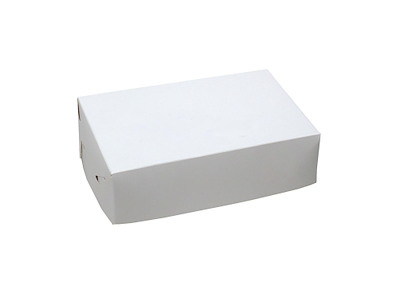 Kageæske fold selv nr 11 høj L245xB160xH70mm pap hvid