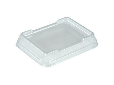 Plastlåg 171x127x25 mm RPET Klar til 2171-serien