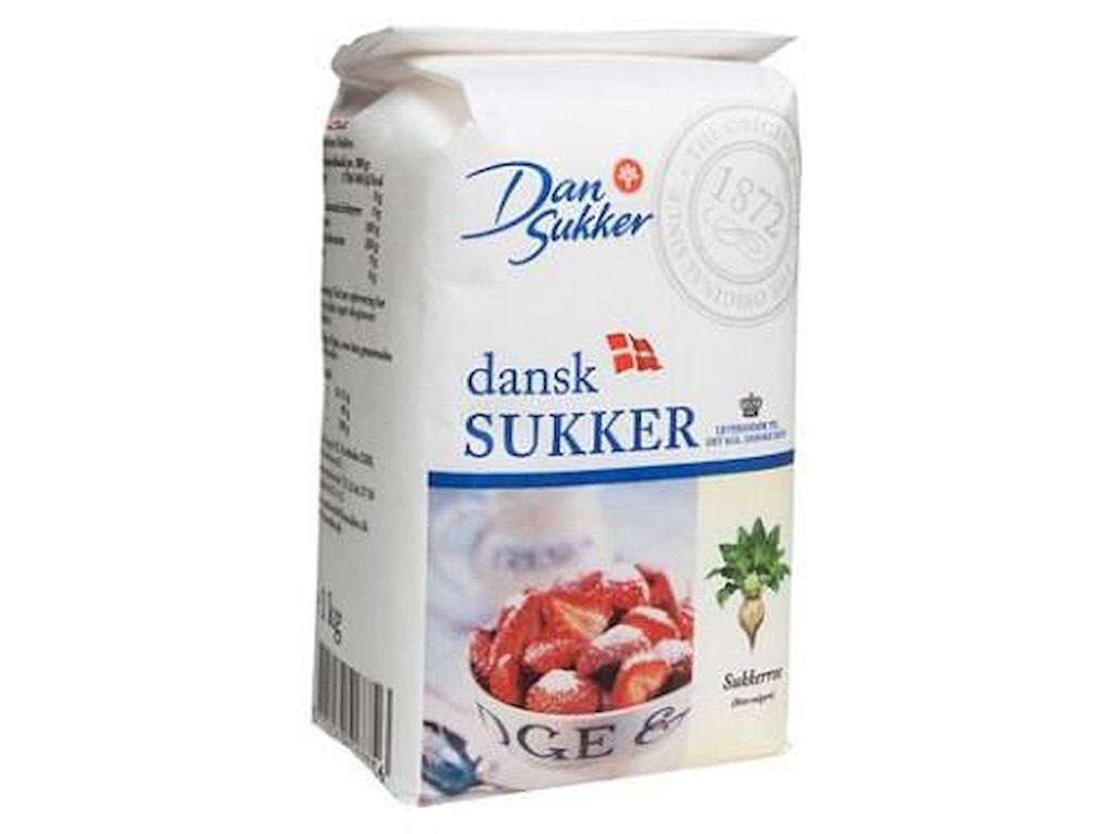 Sukker Stødt Melis 1 kg