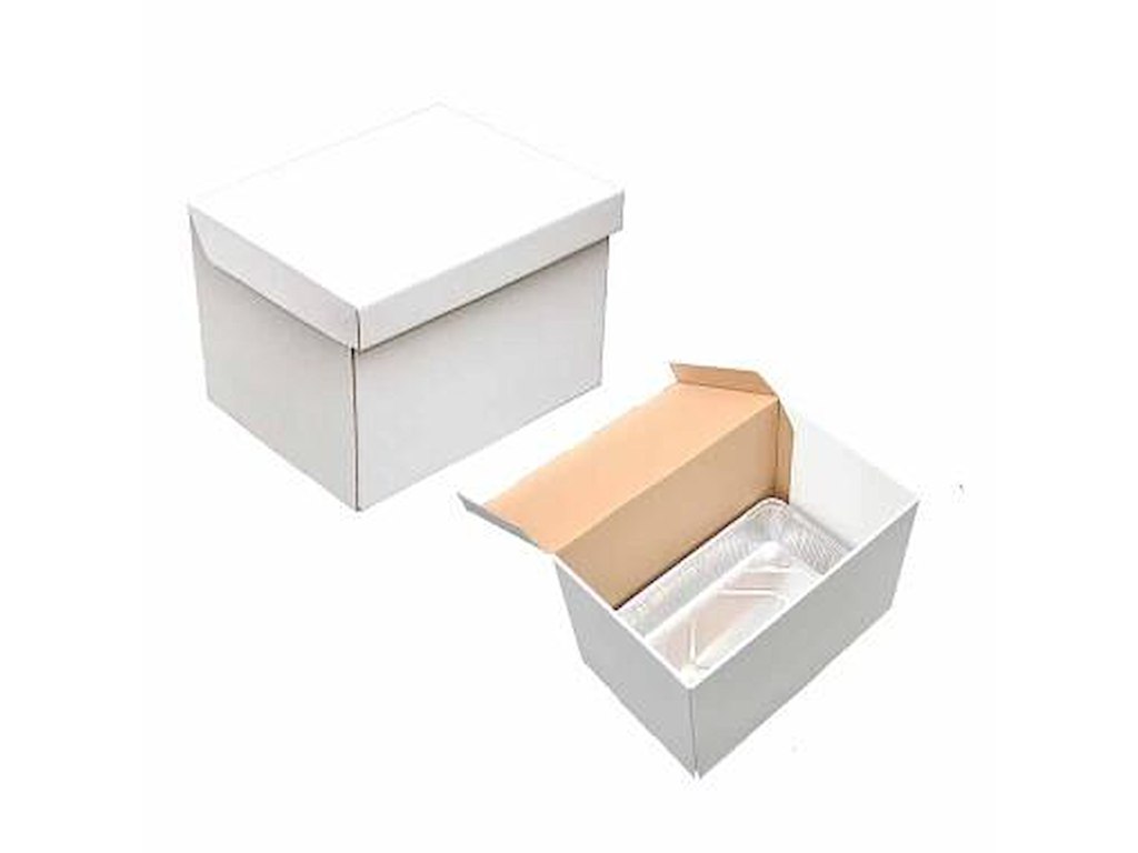 Transportkasse pap til 1/1 gastro 540x340x355 mm incl 1 mellemlæg