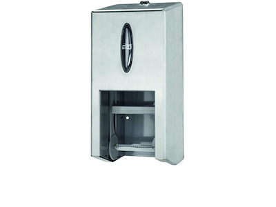 Dispenser Toiletpapir Tork T7 mid-size Rustfri stål til 2 rl