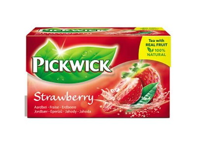 Te Sort Pickwick Strawberry 20 breve Rainforest Alliance Jordbær