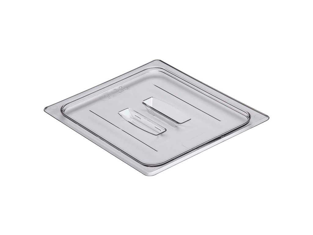 Låg til kantine med Håndtag Cambro 1/2GN 32.5x26.5cm Polycarbonat Klar