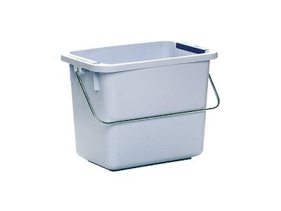 Spand inventar Vileda 6 ltr med 2x4 farveclips