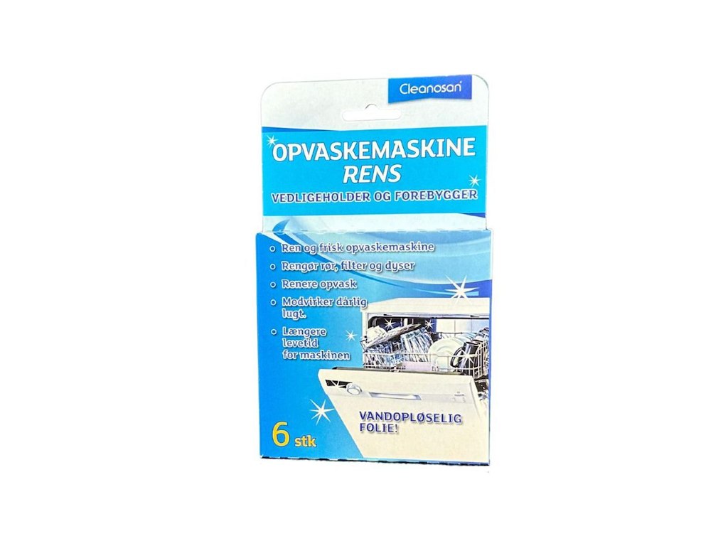 Cleanosan opvaskemaskinerens (6 stk.)