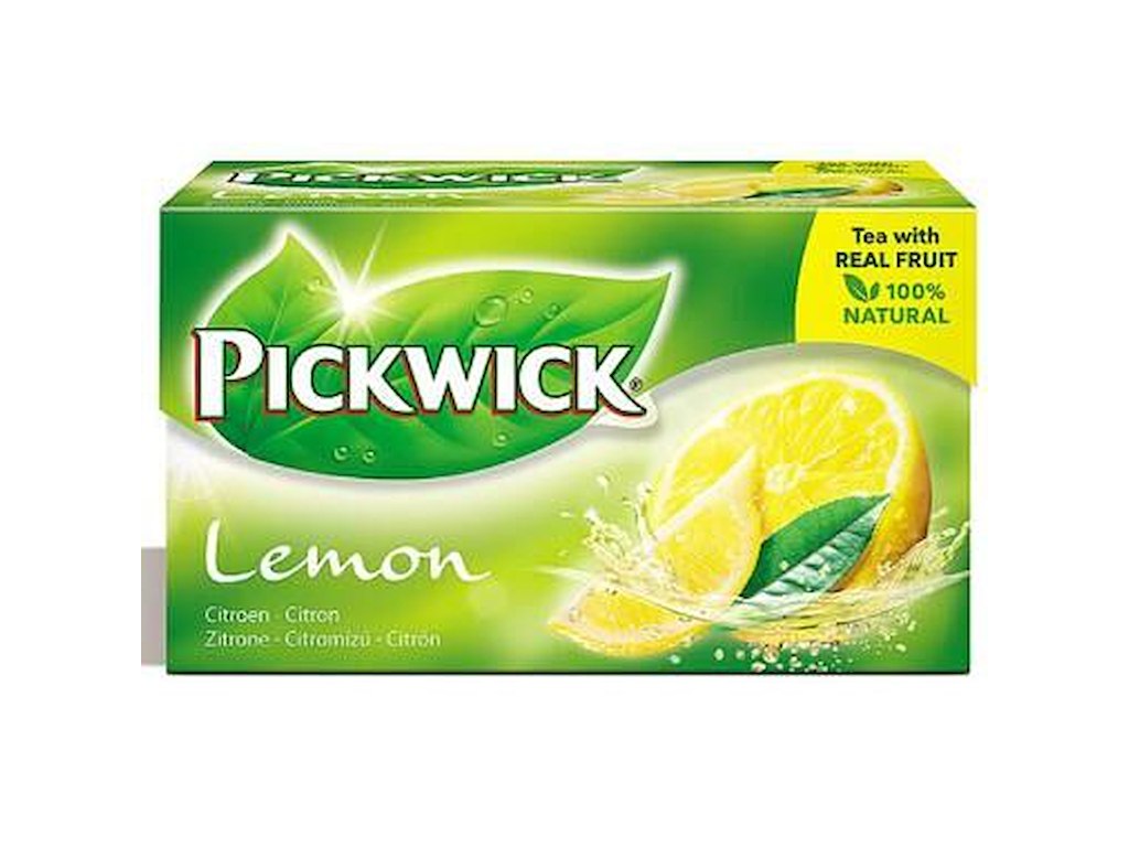 Te Sort Pickwick Lemon 20 breve Rainforest Alliance Citron