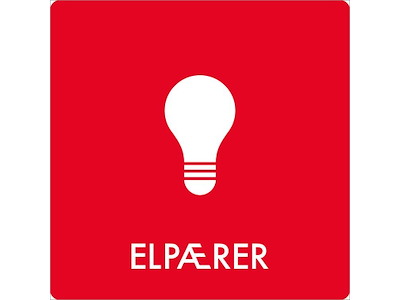 Piktogram Elpærer 180x180mm