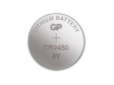 Batteri GP Lithium CR2450 1 stk/pk