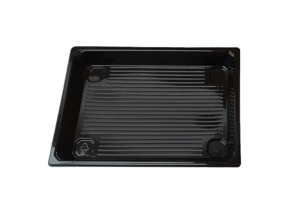 Sushibakke 241x175x28 mm RPET Sort