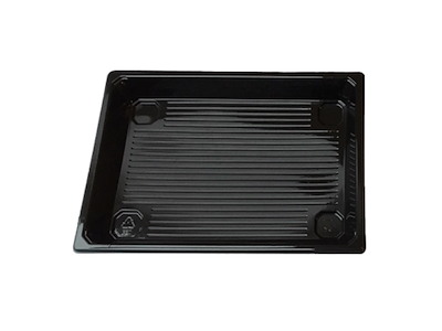Sushibakke 241x175x28 mm RPET Sort
