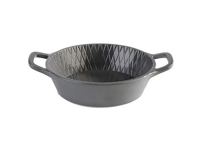 Skål Mini 7 cl Ø8.5x2.5 cm Melamin Grå