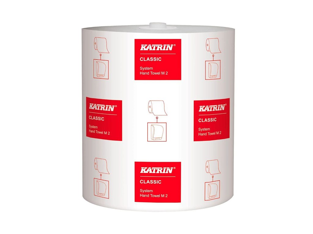 Håndklæderulle Katrin System M2 2-lag 170 m Svanemærket