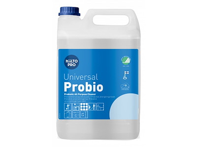 Universalrengøring Kiilto Pro Universal Probio 5ltr RHDPE Svanemærket Probiotisk