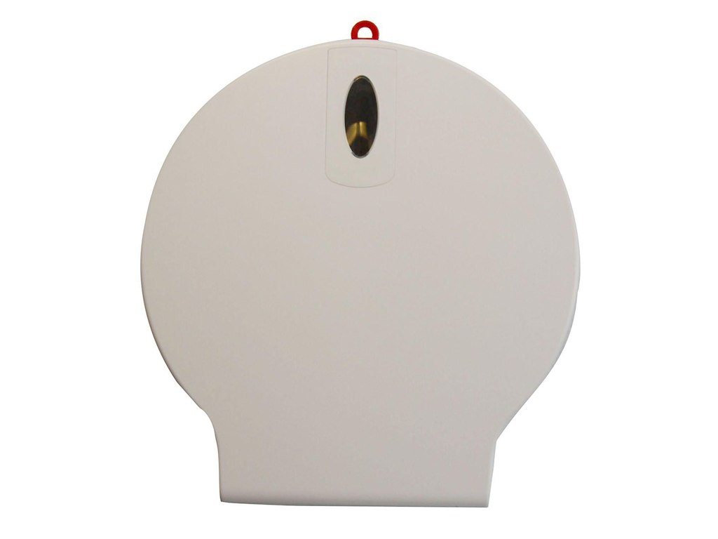Dispenser Toiletpapir Pristine Jumbo Maxi D13.5xB34xH35.5cm Plast Hvid Max Ø30cm