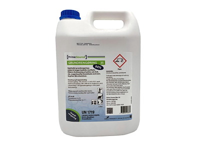 Grundrengøring Gulv/Ovfl Prime Source Ren 35 5ltr u Parfume Manuel/Skum/Maskine