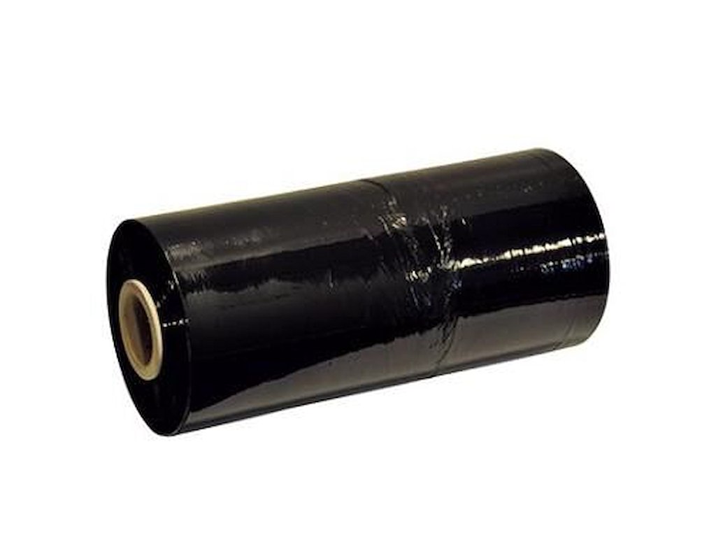 Strækfilm Flex Power 50 cm 2000 m 17 my Sort