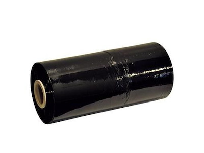 Strækfilm Flex Power 50 cm 2000 m 17 my Sort