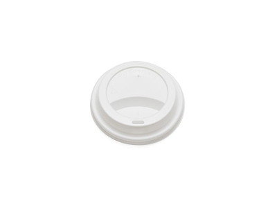 Drikkelåg Plast Ø90xH20mm Til Kaffebæger Hvid