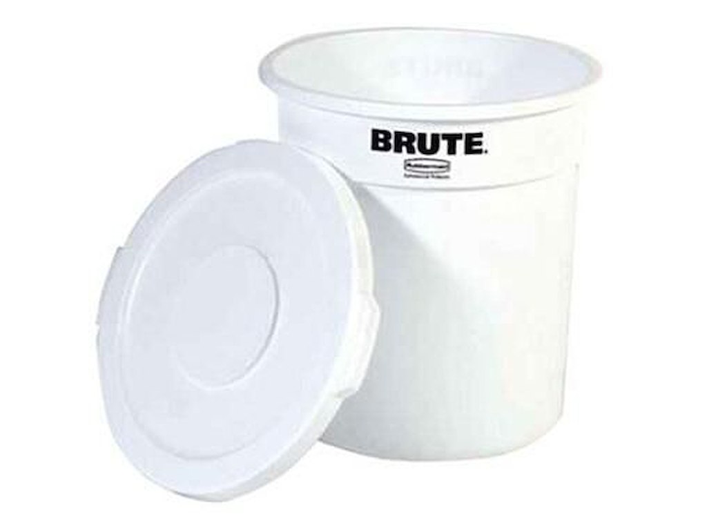 Affaldsbeholder Brute 75 ltr Ø495x581 mm PE Hvid