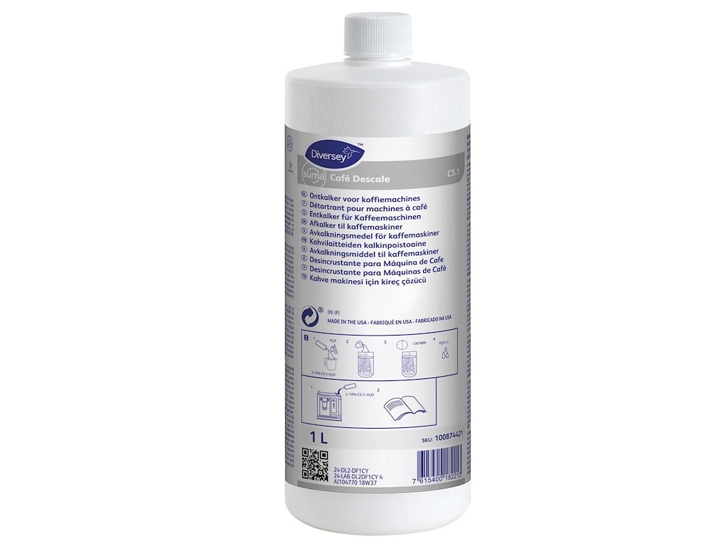 Afkalker Suma Café Descale C5.1 til kaffe-/espressomaskiner og dele 1 ltr